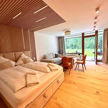 Studio Mit Indoor Pool Und Garten Sankt Martin bei Lofer Esterno foto